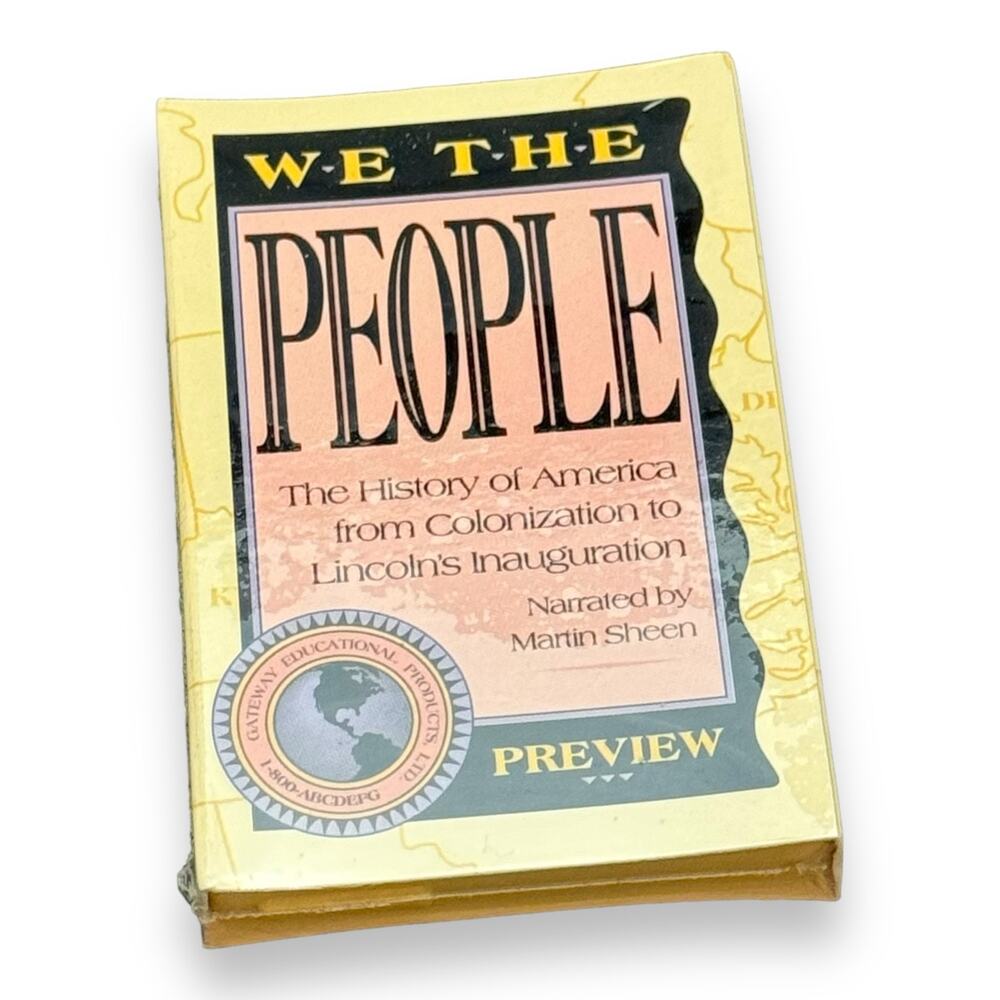 We The People Hooked on Phonics Preview Cassette Narrated‎ by Martin Sheen